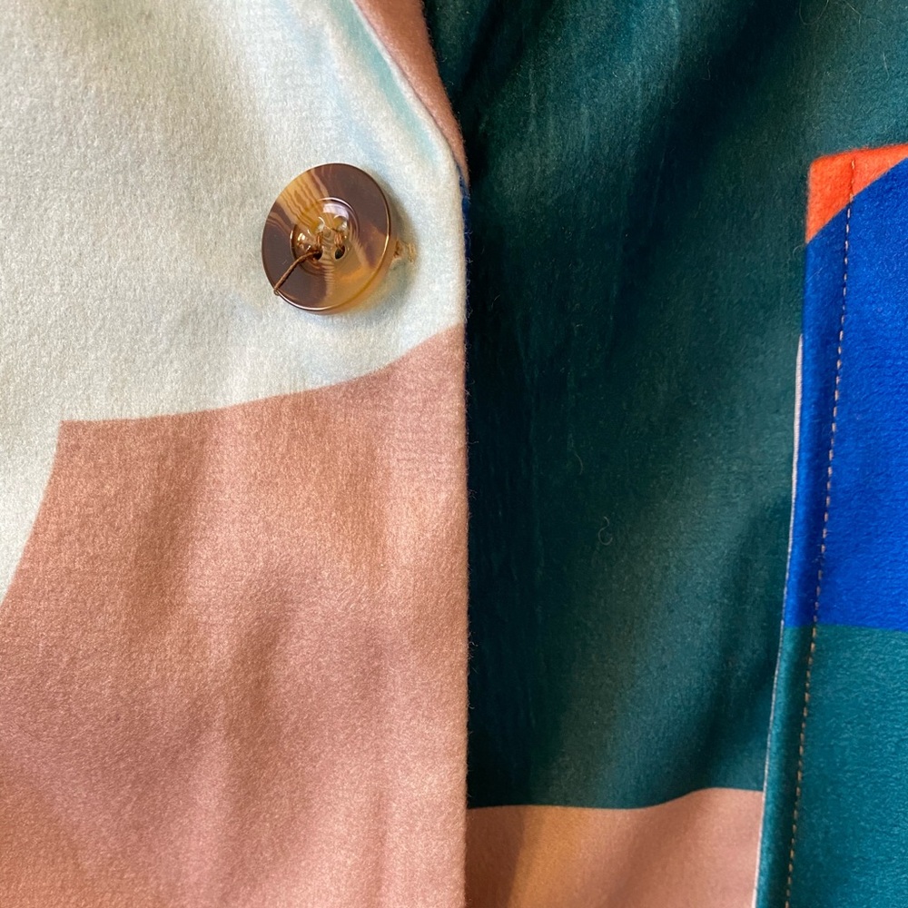 Abstract Pattern Coat - image 4